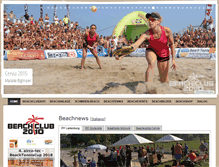 Tablet Screenshot of beachclub2010.de